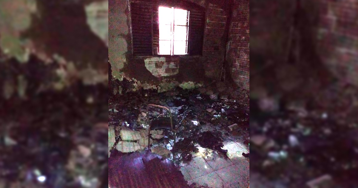Casa pega fogo após furto na Zona Norte de Maringá