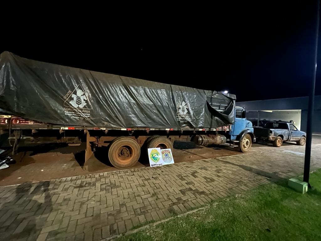 PF apreende carga com 20 mil pacotes de cigarro