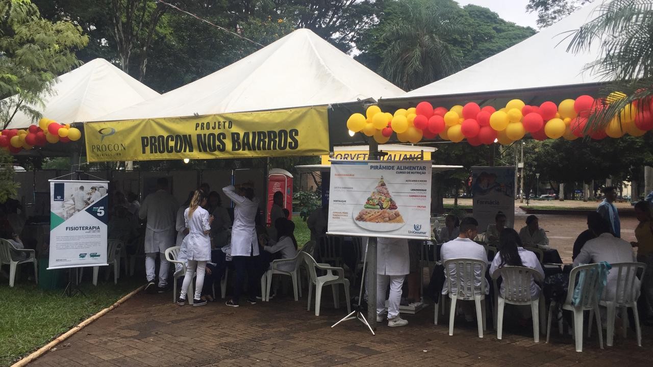 Procon nos Bairros faz mais de 1,5 mil atendimentos em três dias