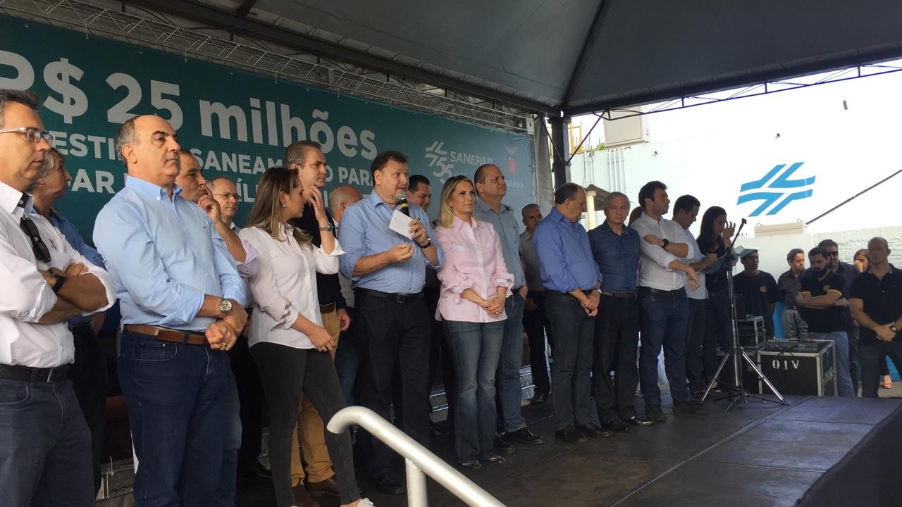 Nos distritos de Maringá, Cida Borghetti libera R$ 33 mi