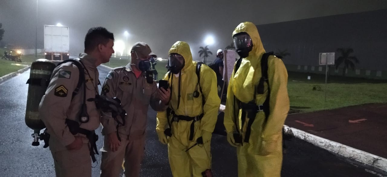 Vazamento de amônia mobiliza Bombeiros em Maringá