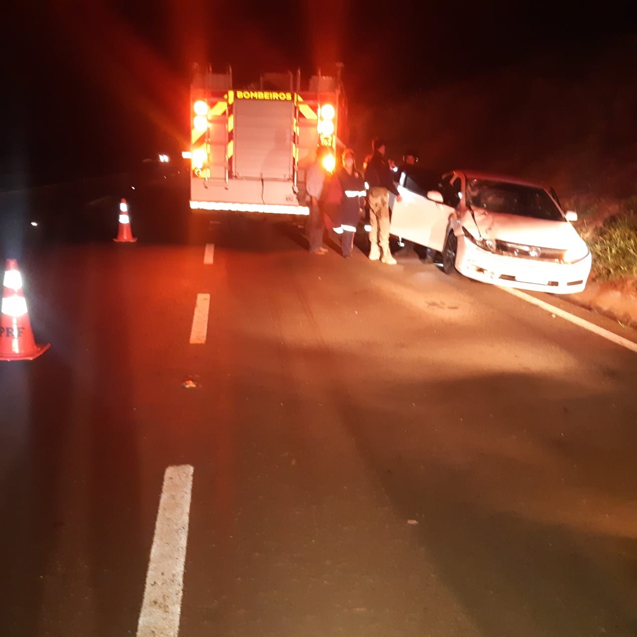 Pedestre morre atropelado na BR-376, em Mandaguari