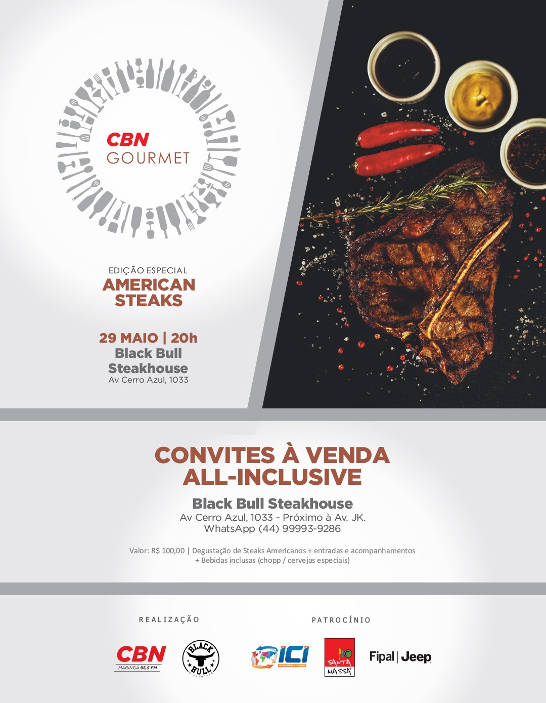 CBN Gourmet – Edição Especial American Steaks