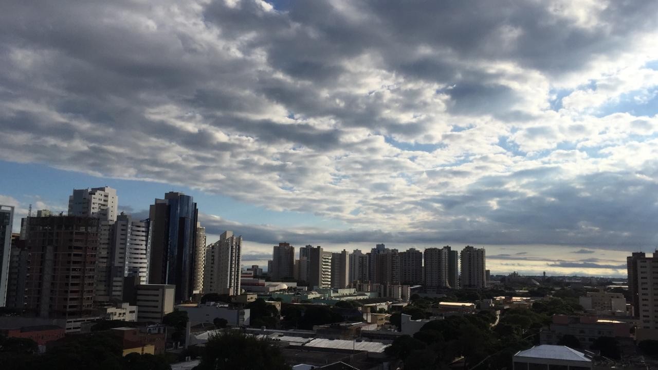 Tempo aberto e firme neste sábado (2) em Maringá