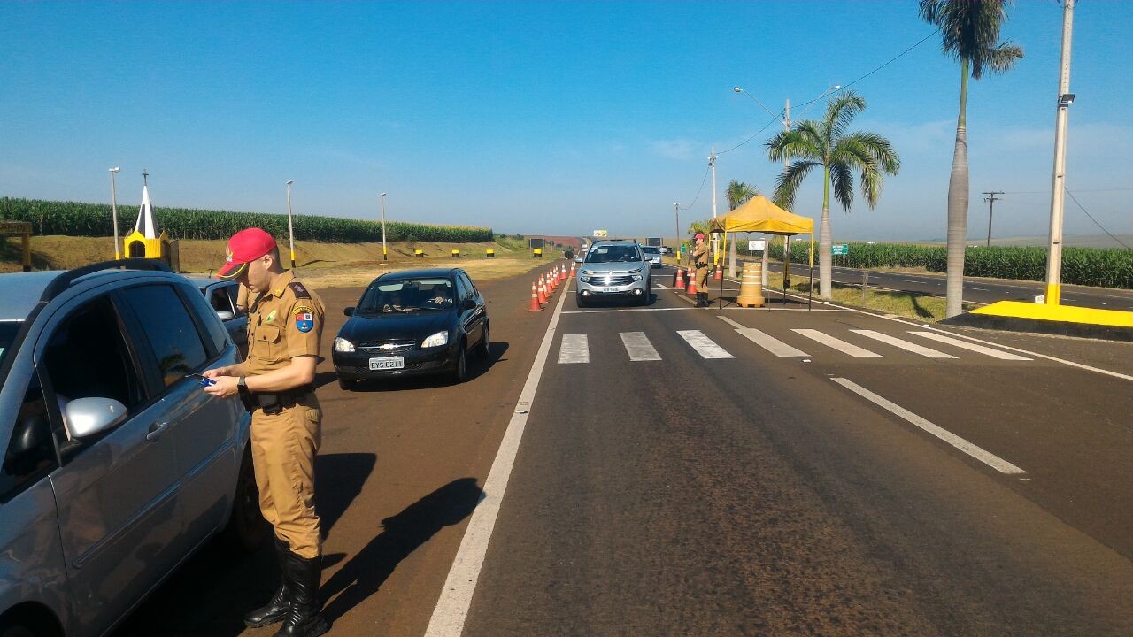 Com 20 acidentes, 23 feridos e nenhuma morte segue tranquila Operação 1º de maio