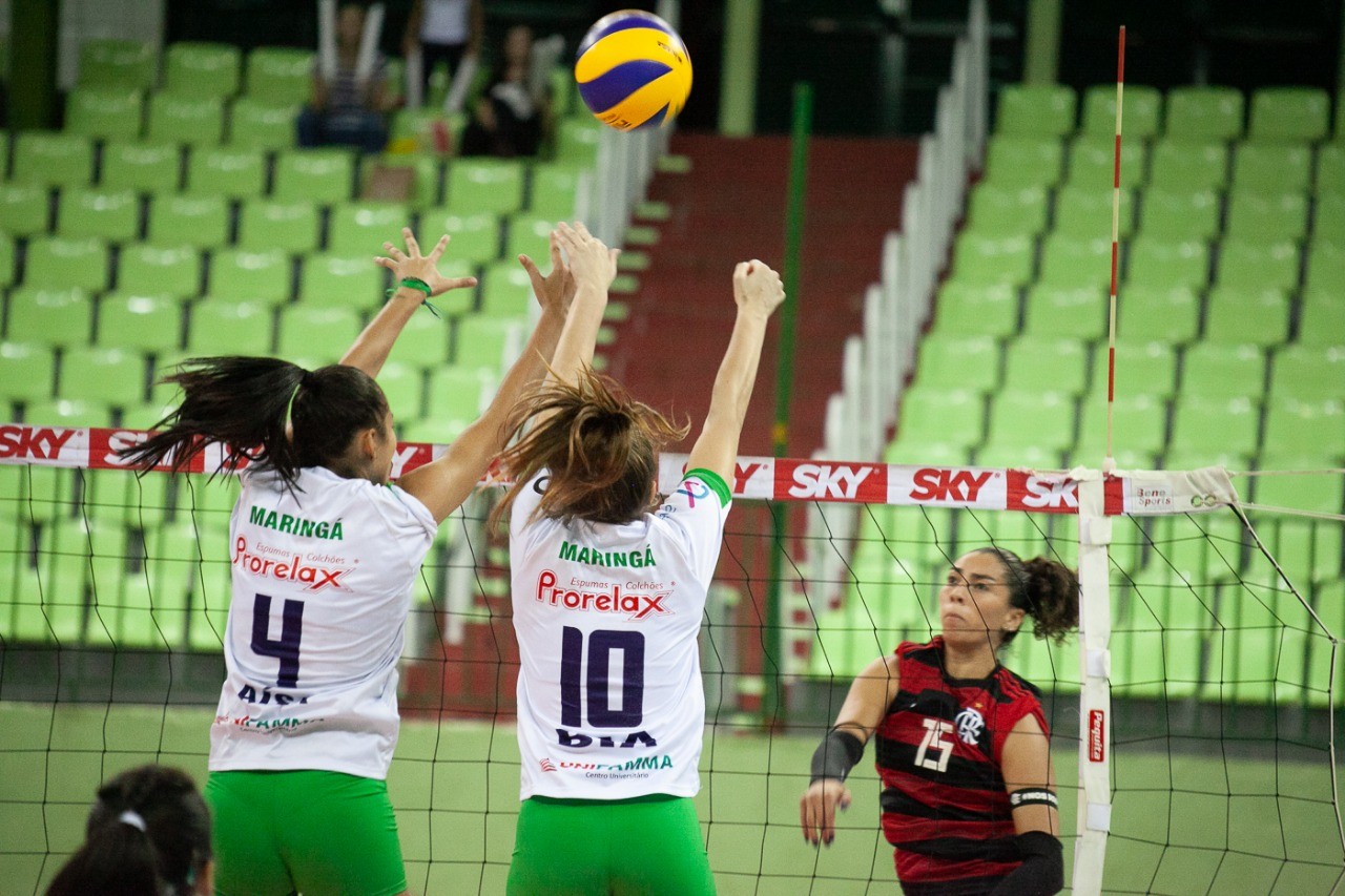 Amavôlei perde para o Flamengo por 3 sets a 0