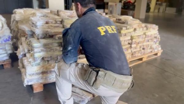PRF apreende mais de quatro toneladas de maconha