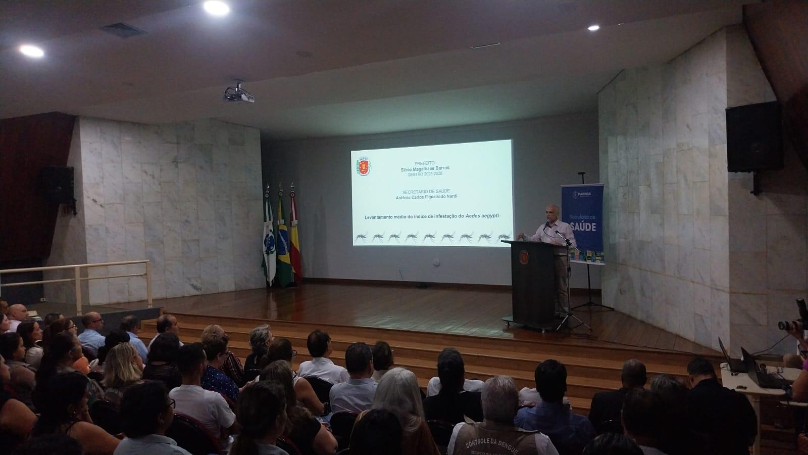 Indice médio de infestação do Aedes em Maringá é de 2,1%