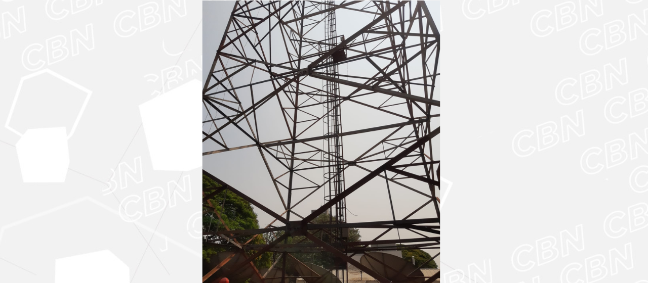 Trabalhador desmaia durante manutenção de torre e é resgatado por bombeiros