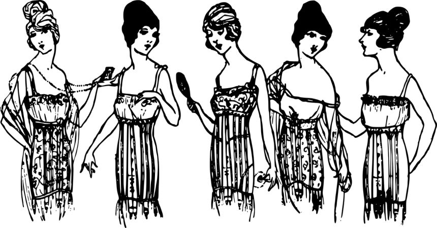 A história e a produção de lingerie