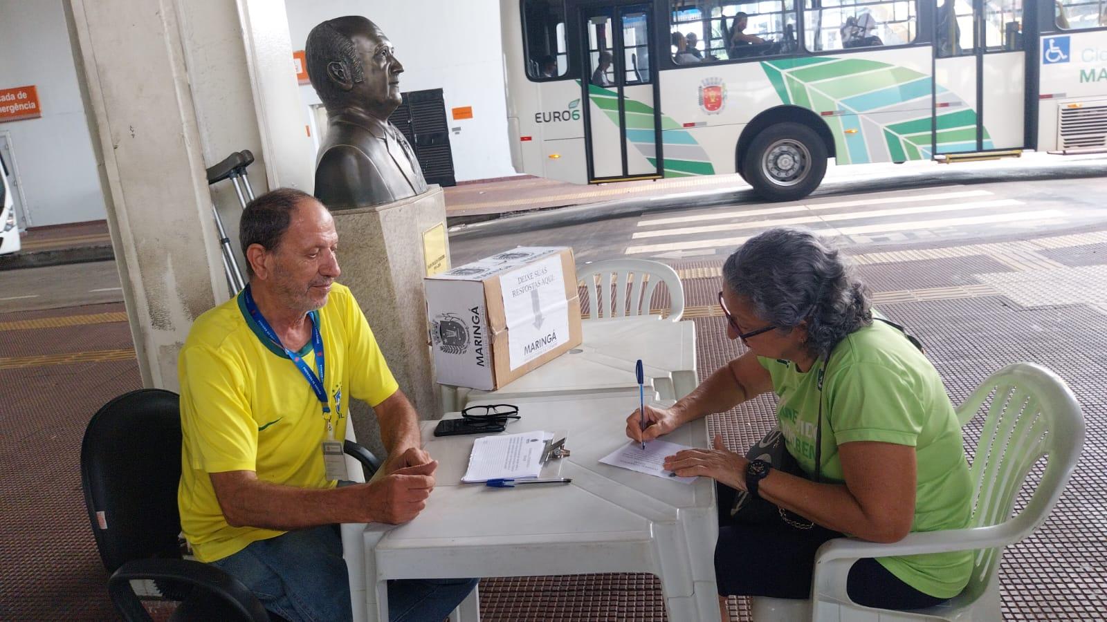 Semob realiza pesquisa de satisfação entre usuários do transporte coletivo