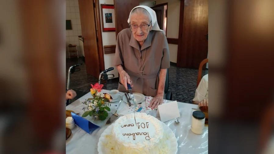 Irmã Maria Johannita completa 101 anos em Maringá