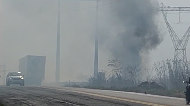 Bombeiros combatem incêndios de grandes proporções em Maringá e região