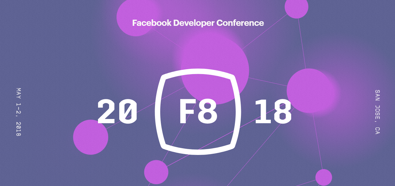 F8, conferência do Facebook, está sendo realizada esta semana na Califórnia