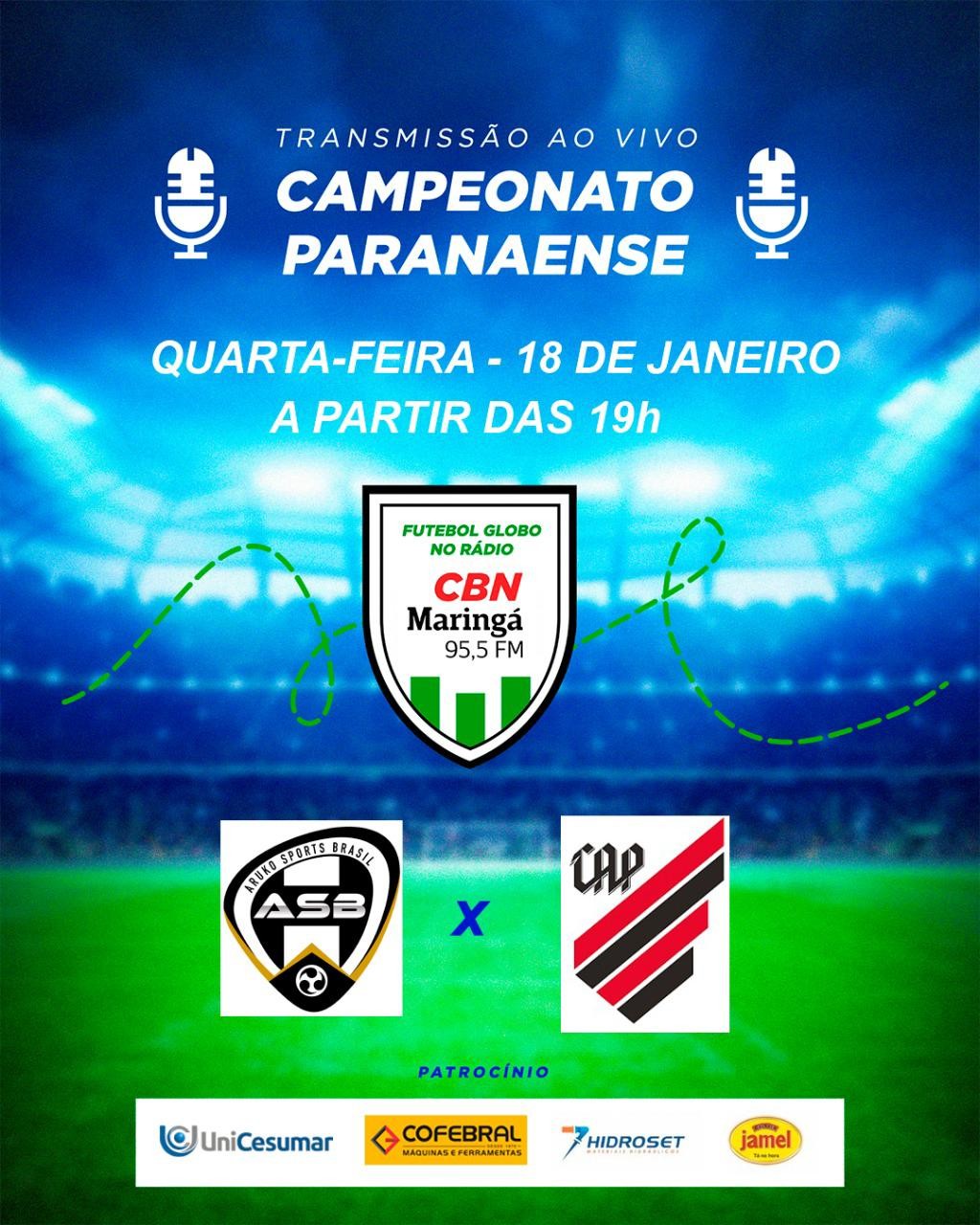 Rafael Andrade está confiante no desempenho do Aruko contra o Athletico