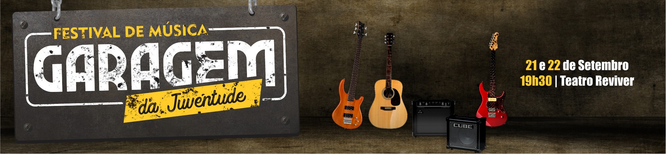 Festival “Garagem da Juventude” é para promover músicos maringaenses