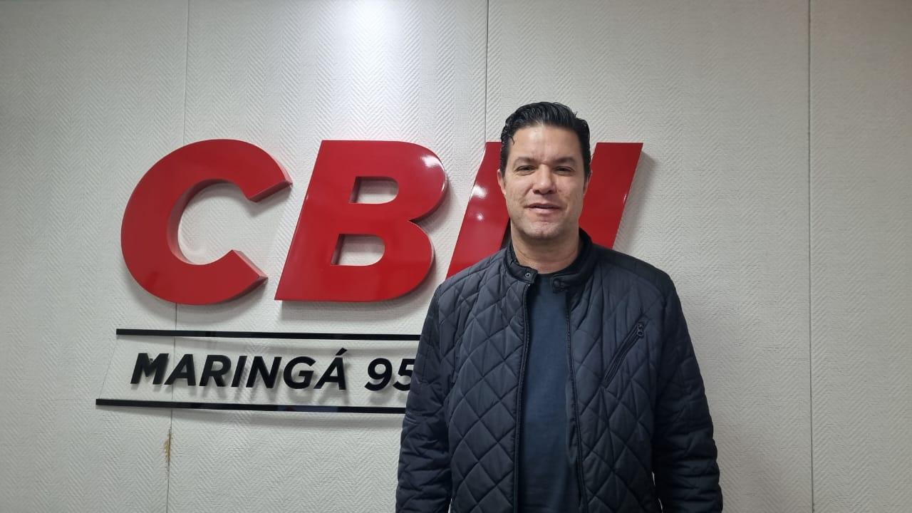 Guto Silva vistoria obras da Delegacia Cidadã em Maringá