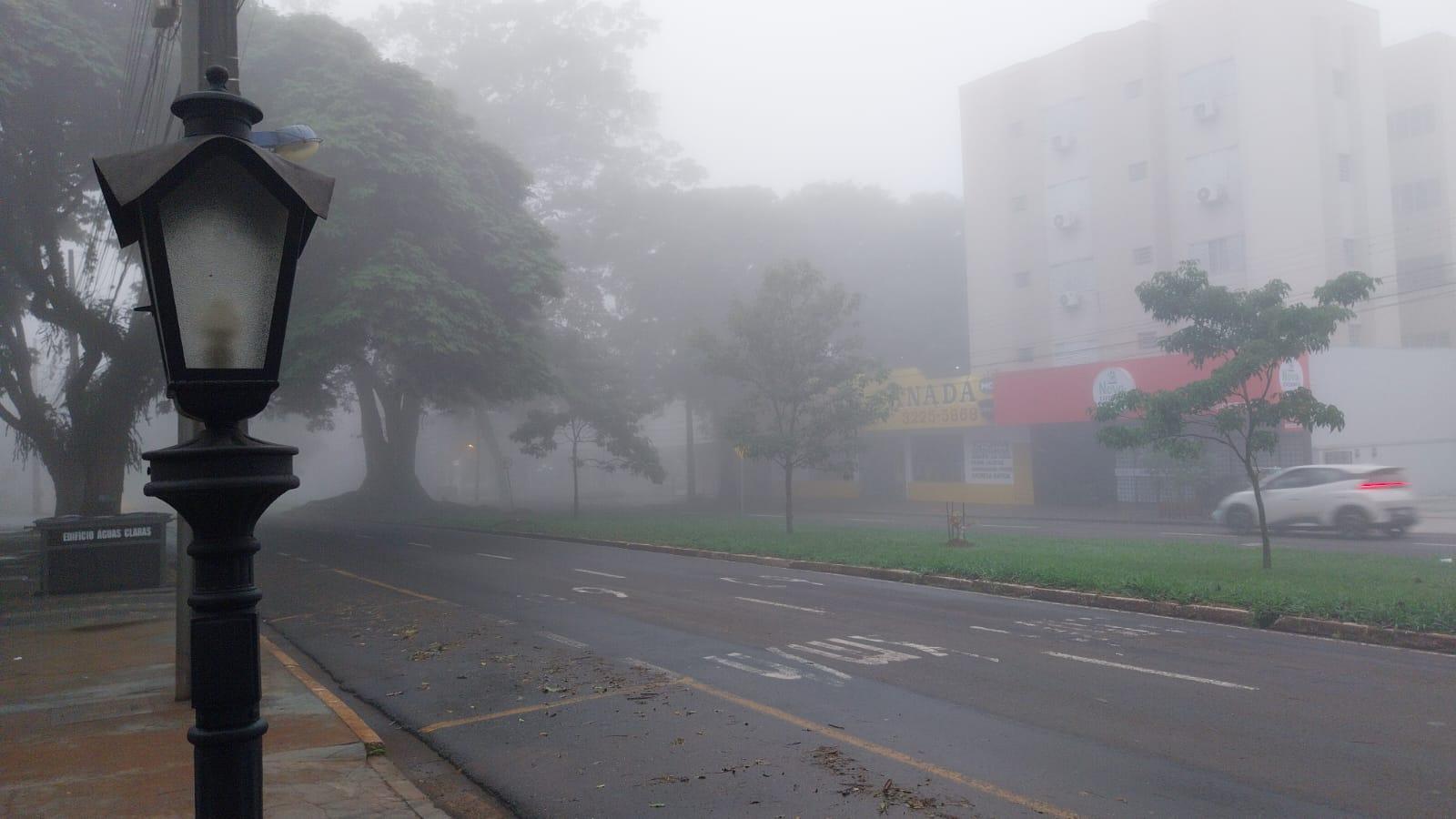 Maringá tem máxima prevista de 21° C nesta segunda (9); frio segue ao longo da semana