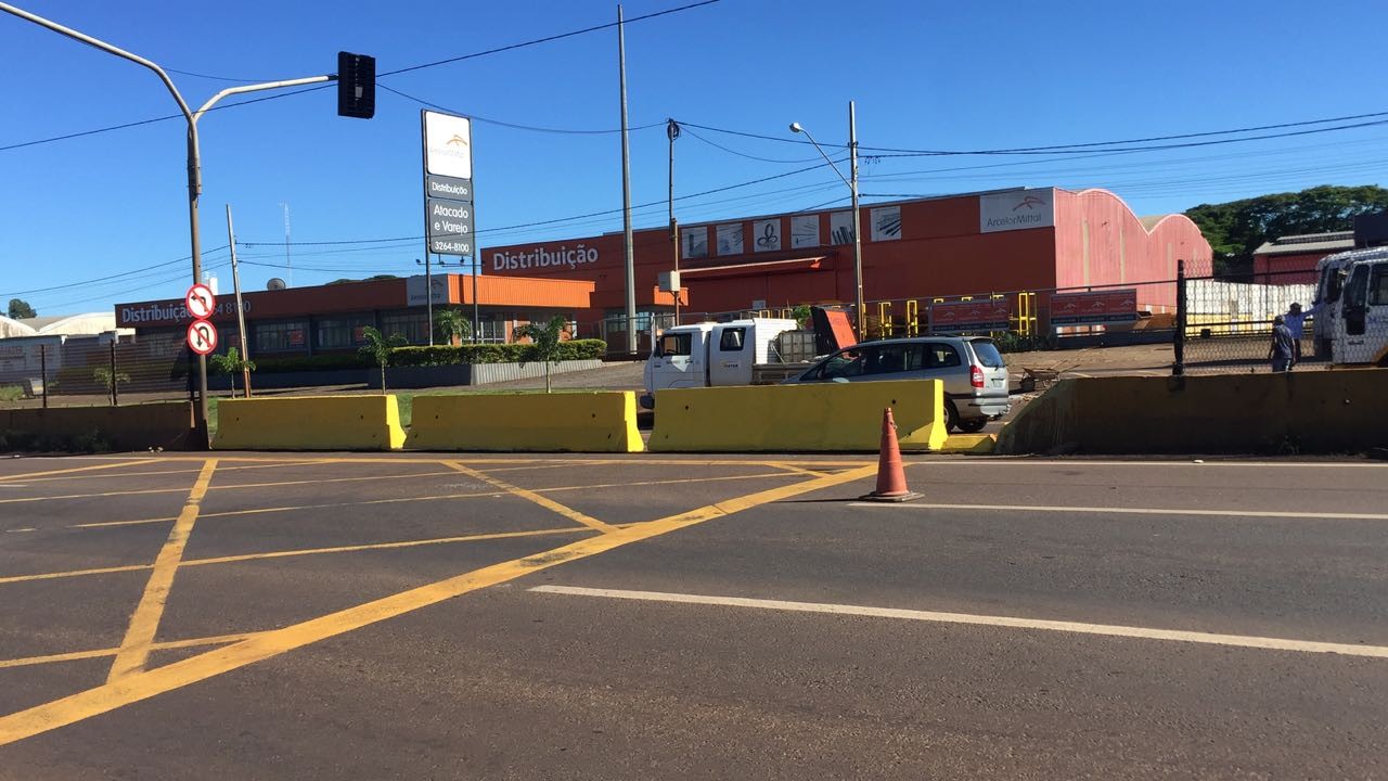 Cruzamentos em Sarandi são fechados