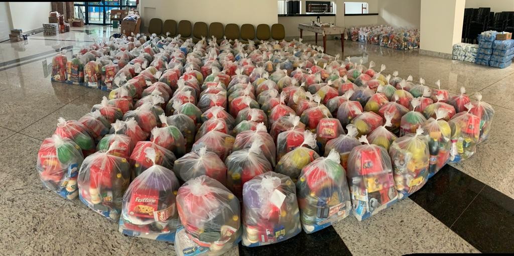 Paróquia Santa Maria Goretti vai doar mais de 700 cestas de Natal para famílias pobres e de migrantes de Maringá e Sarandi
