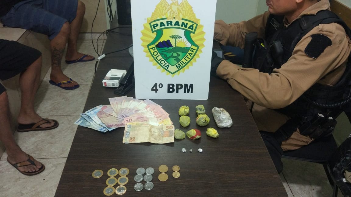 Dois homens são presos por tráfico de drogas na Vila Morangueira