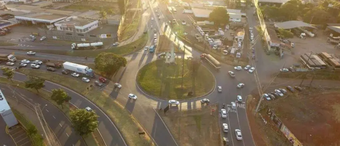 Trevo do Catuaí em Maringá: Interdições e mudanças de rotas começam neste domingo