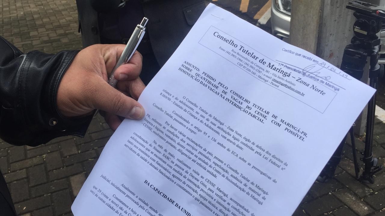 Conselho Tutelar pede interdição parcial e transferência de 41 internos