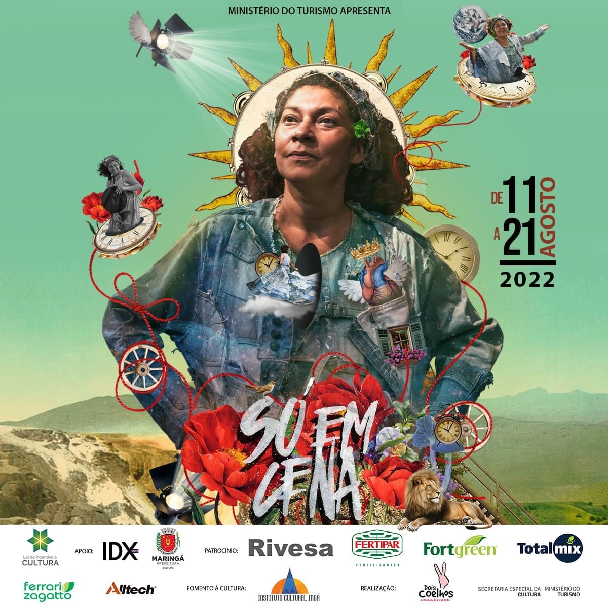 Mostra de teatro Só em Cena segue até dia 21 em Maringá