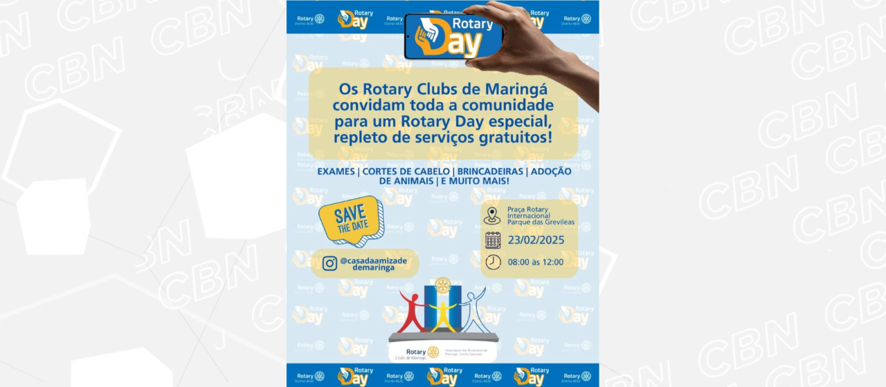 Rotary Day oferece serviços de graça à população em Maringá