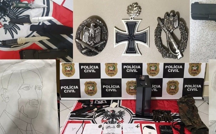 Adolescente de Porto União é alvo de operação contra grupos nazistas