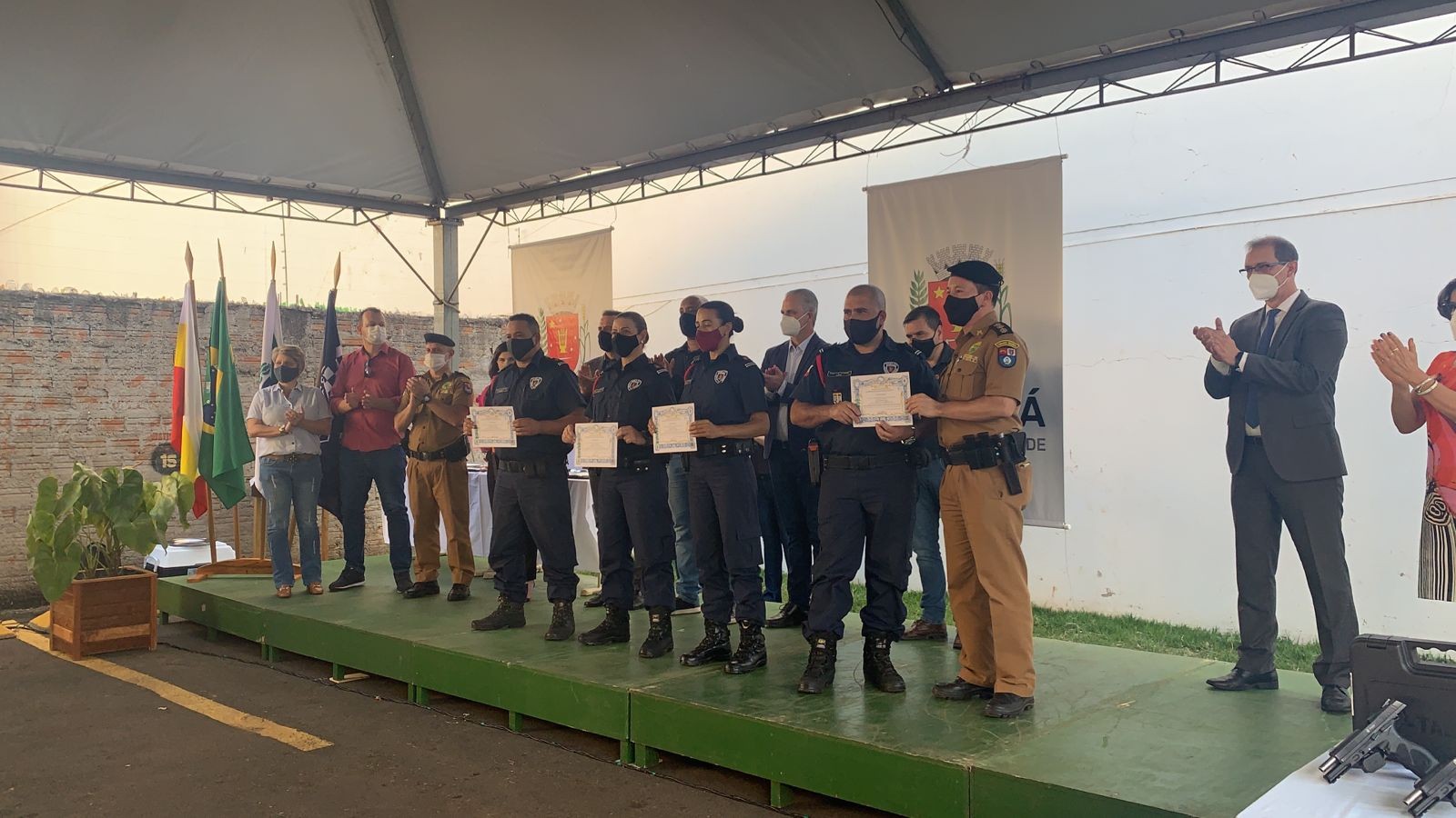 Com agentes armados, GM agora é Guarda Civil Municipal