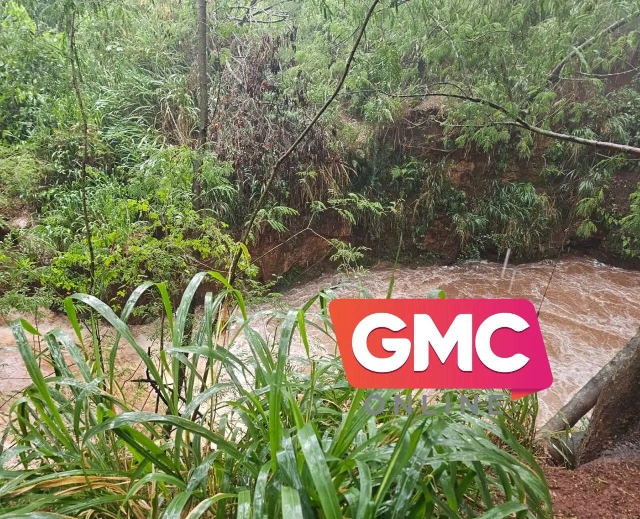 Adolescente é resgatado após tromba d’água em córrego de Maringá