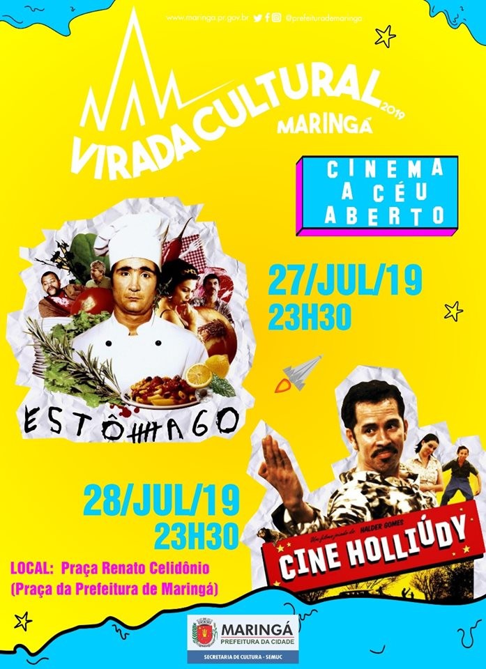 Virada Cultural conta com exibição de filmes do projeto Céu Aberto