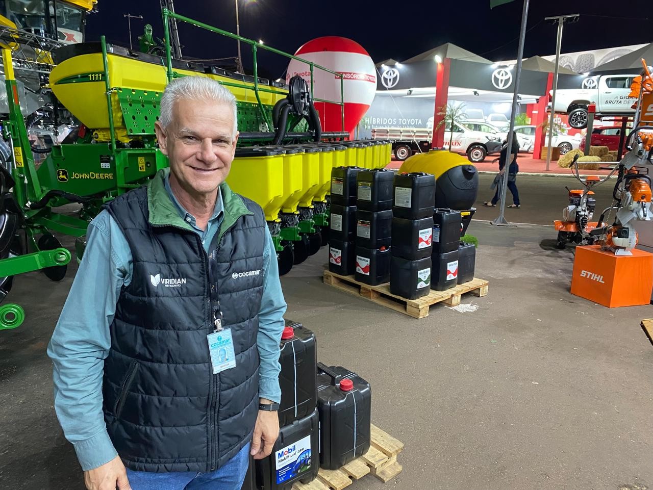 Cooperativas e fornecedores unidos para atender público da Feira