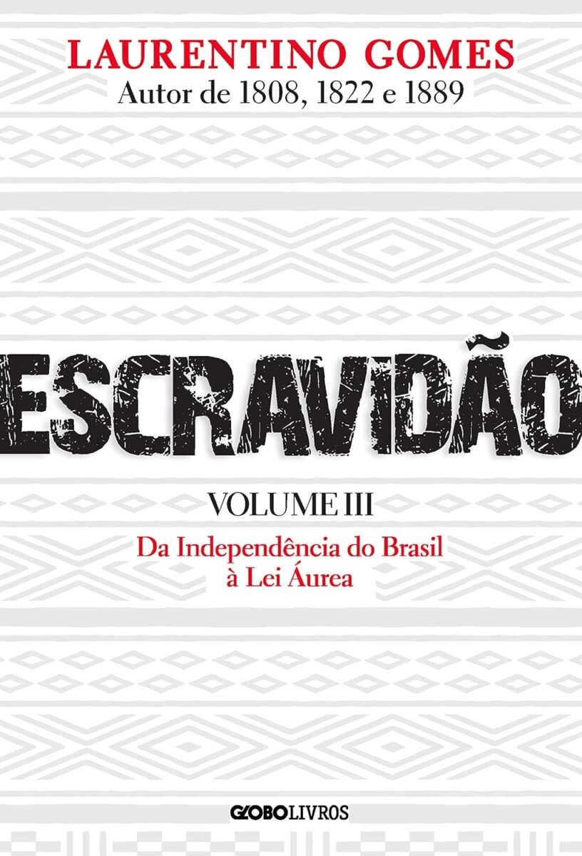 O volume 3 da trilogia “Escravidão”, emplacou eixo não-ficção da 65ª edição do Prêmio Jabuti | Imagem: Reprodução