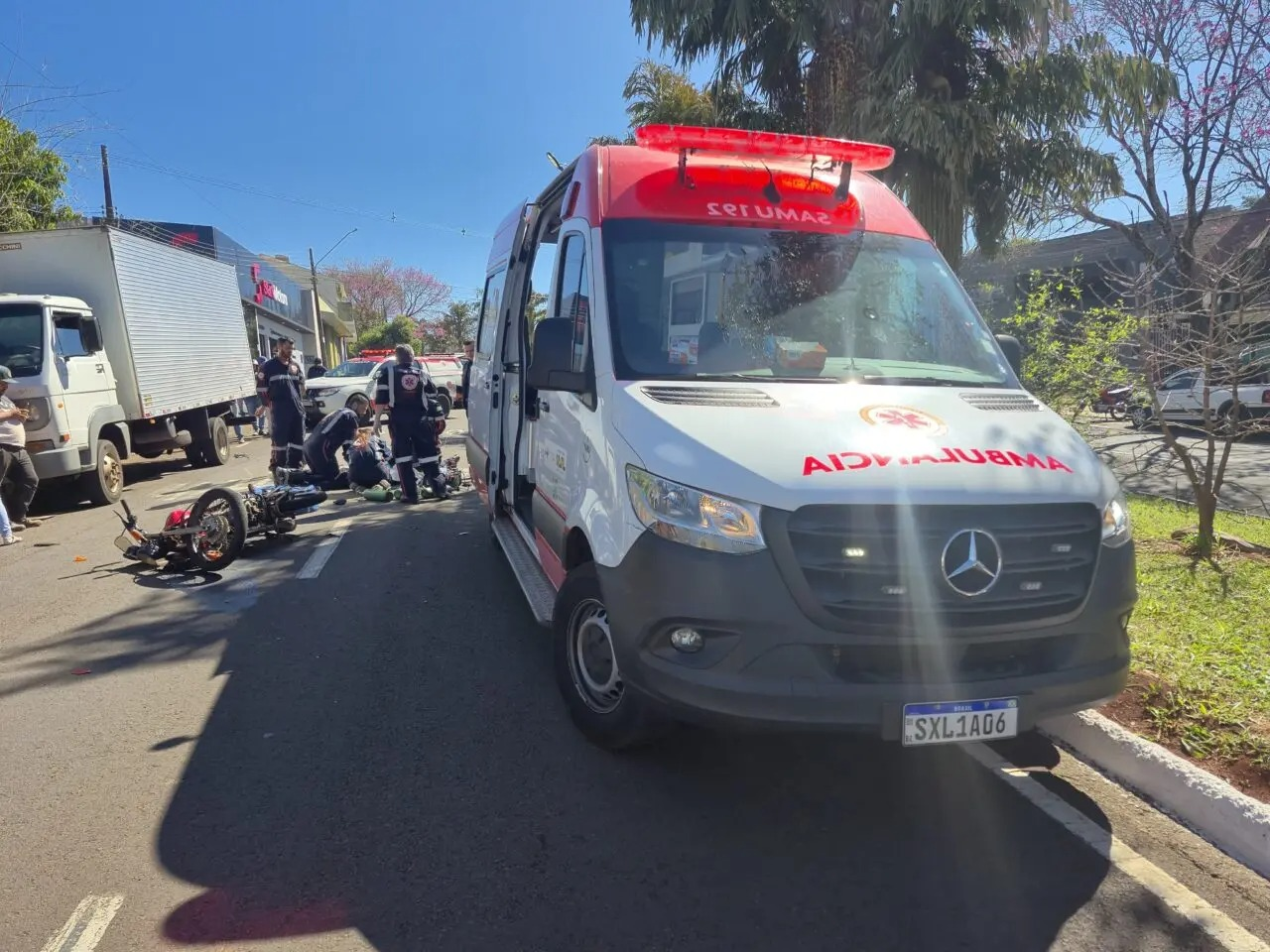 Motociclista morre após grave acidente na Avenida das Palmeiras