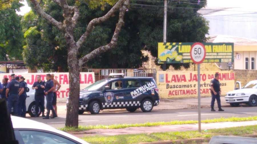Maringá: fiscalização da prefeitura acaba com homem desmaiado