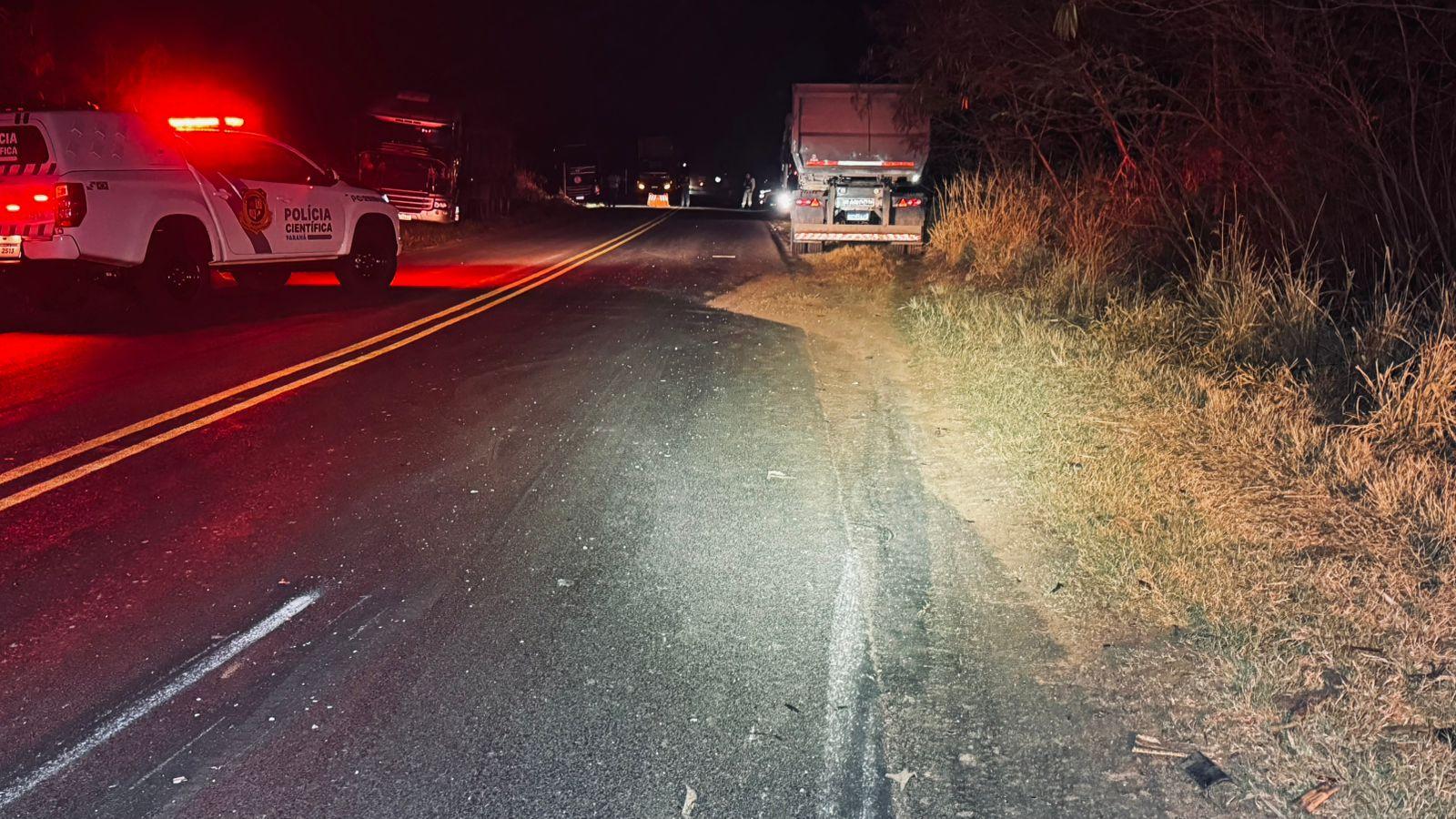 Motorista morre durante ultrapassagem em local proibido