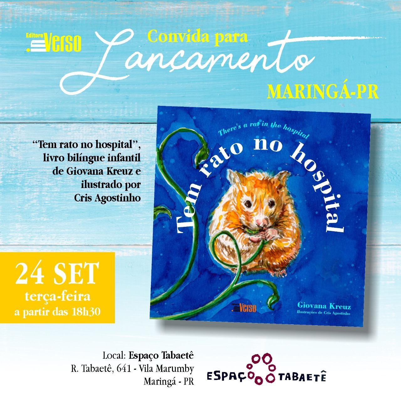 Livro bilíngue é lançado em Maringá