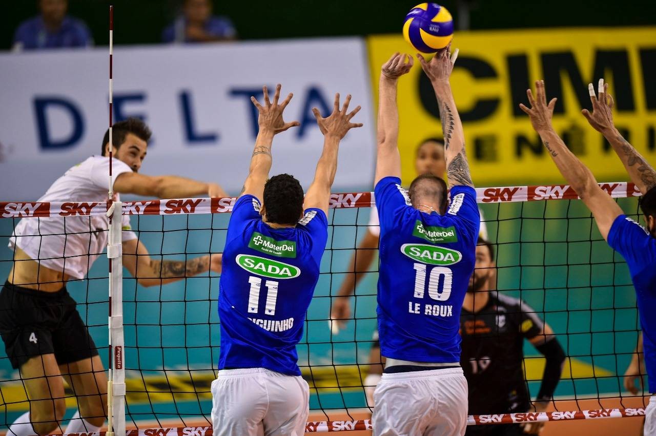 Copel Telecom perde para o Sada Cruzeiro por 3 sets a 2