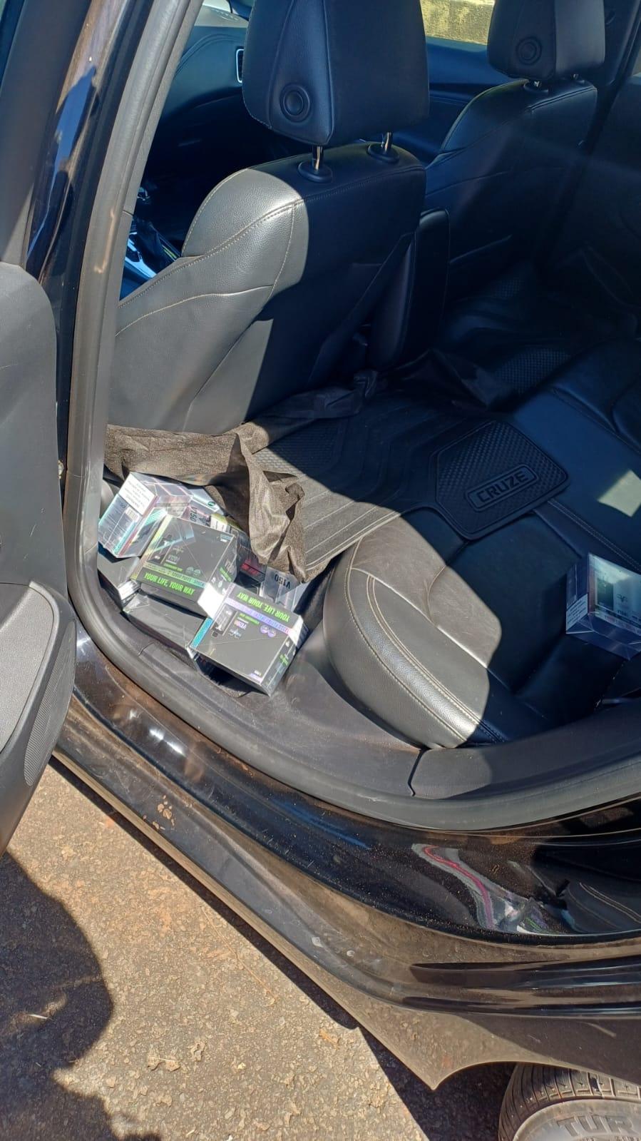 PRF apreende milhares de cigarros eletrônicos