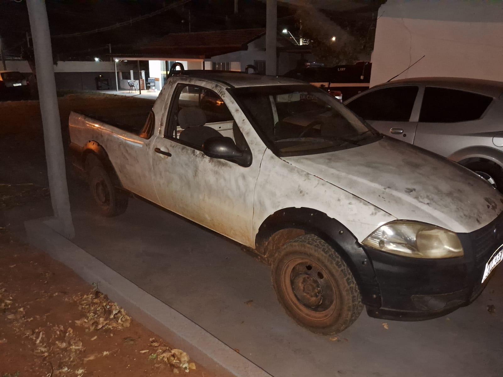 Carro da família Buscariollo com placas adulteradas é encontrado pela Força Nacional