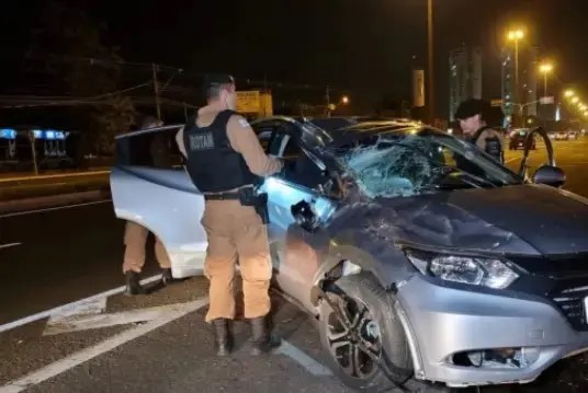 Homem é preso em Maringá após assalto a residência e perseguição policial