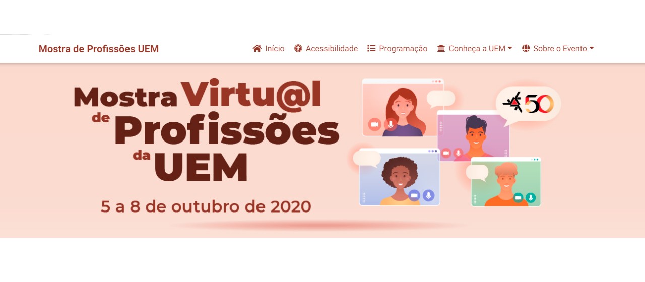 Mostra virtual de profissões ajuda alunos a conhecerem e decidirem sobre o futuro profissional