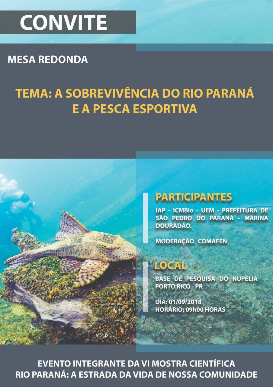 Evento debate soluções para salvar o Rio Paraná