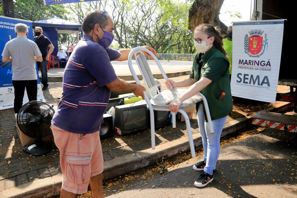 Maringá terá mutirão de descarte correto de materiais nesse sábado (9)