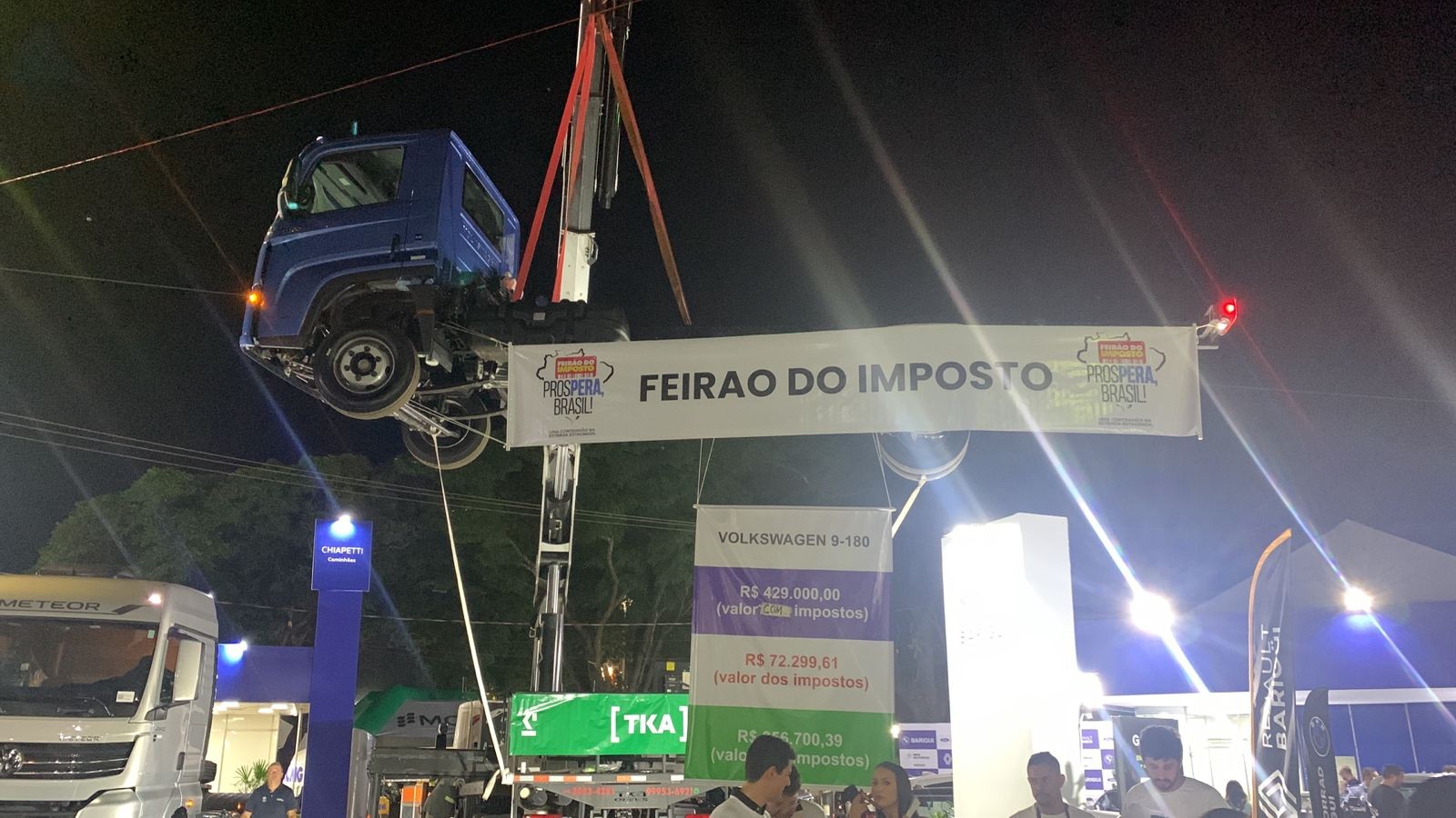 Alta carga tributária é pauta da campanha do Feirão do Imposto na Expoingá