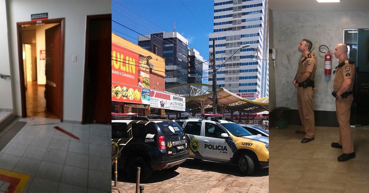 Ladrões invadem 14 salas de prédio no centro de Maringá