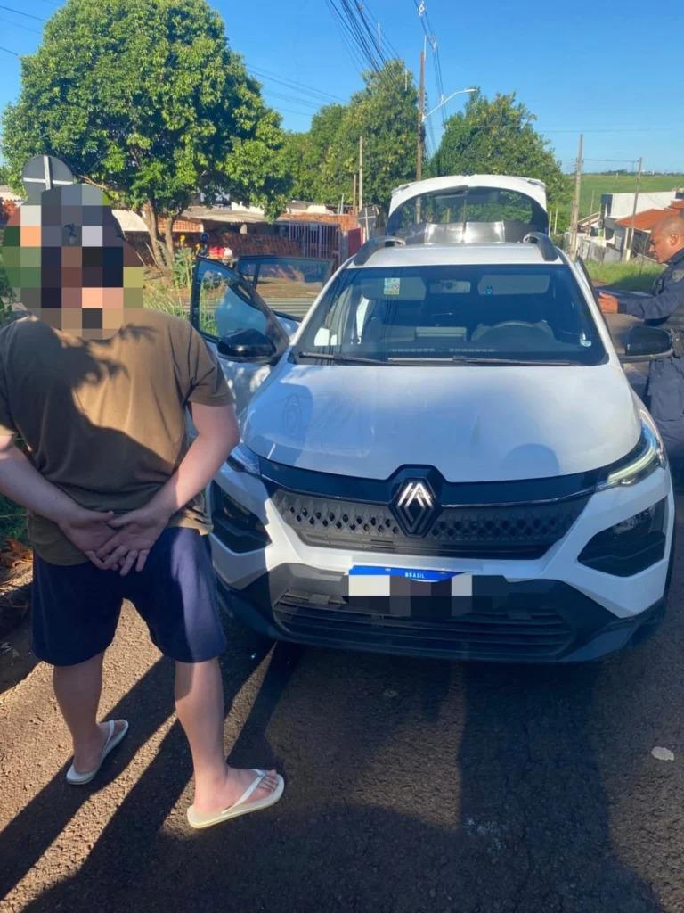 Carro furtado em SP, avaliado em R$ 90 mil e comprado por R$ 15 mil, é recuperado em Maringá