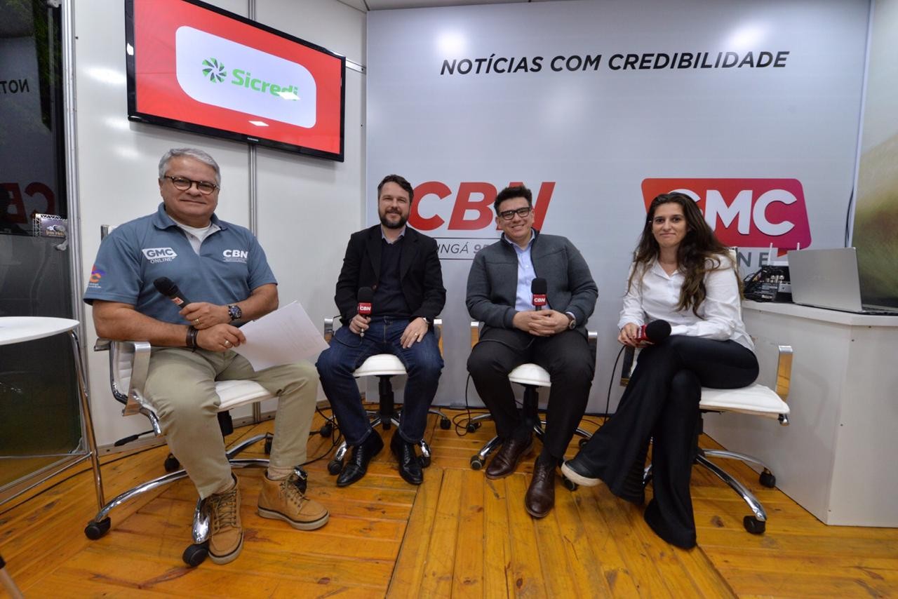 Especialistas falam sobre investimento responsável no programa especial no estúdio da CBN na Expoingá